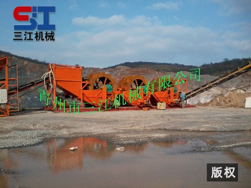 三道水洗洗沙生產(chǎn)線(xiàn)