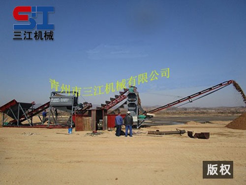 鏈斗洗沙生產(chǎn)線(xiàn)